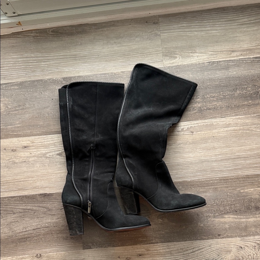 Vince Camuto Black Heeled Boots
